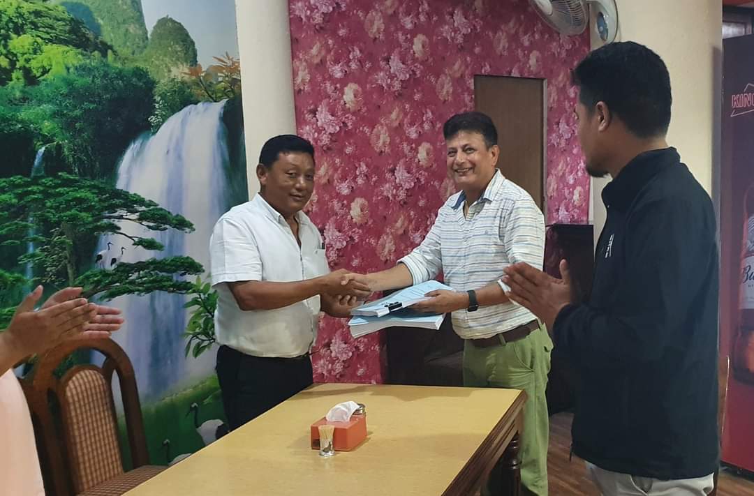 Contract Award Ceremony of 132kv Transmission Line work.